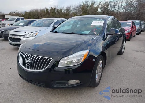 2012 Buick Regal from USA, damaged, VIN 2G4GR5ER7C9208178